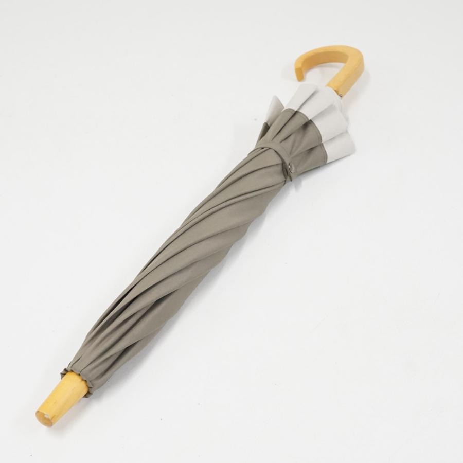 サンバリア100 完全遮光日傘 USED美品 Sサイズ コンビ モスグレー UV
