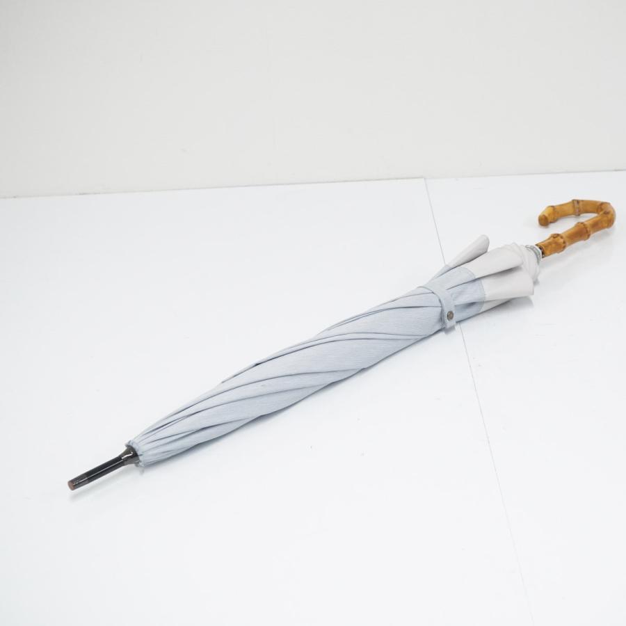 日傘 サンバリア100 完全遮光日傘 USED品 Mサイズ ブルー コンビmoku