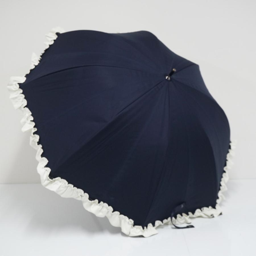 ロサブラン 完全遮光日傘 芦屋ロサブラン 日傘 USED美品 ネイビー