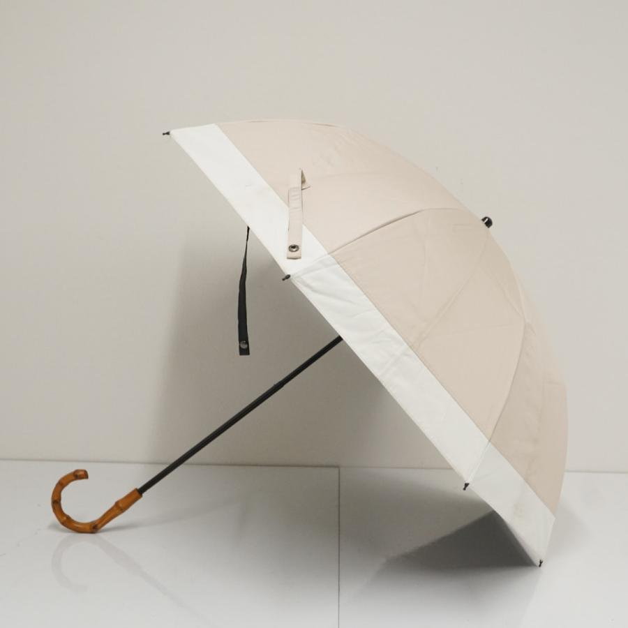 完全遮光折りたたみ日傘 芦屋ロサブラン USED美品 2段ショート コンビ