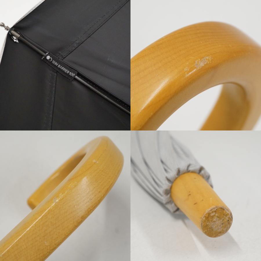 サンバリア100 完全遮光日傘 USED品 Sサイズ コンビ moku グレー UV