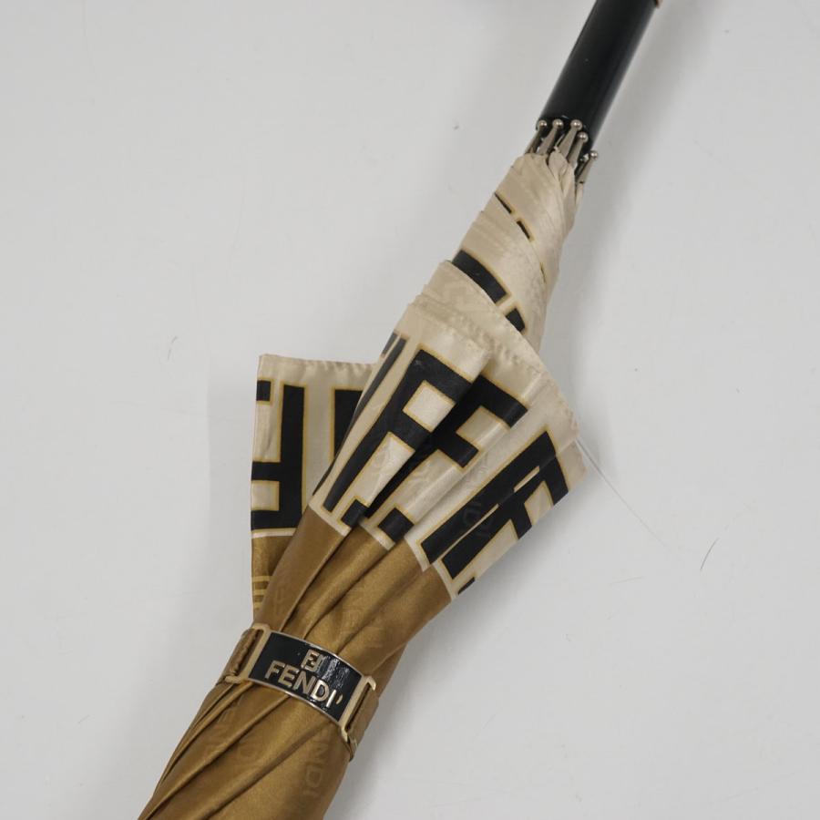FENDI（フェンディ） 傘 高級紳士傘 USED品 ジャガード ズッカ