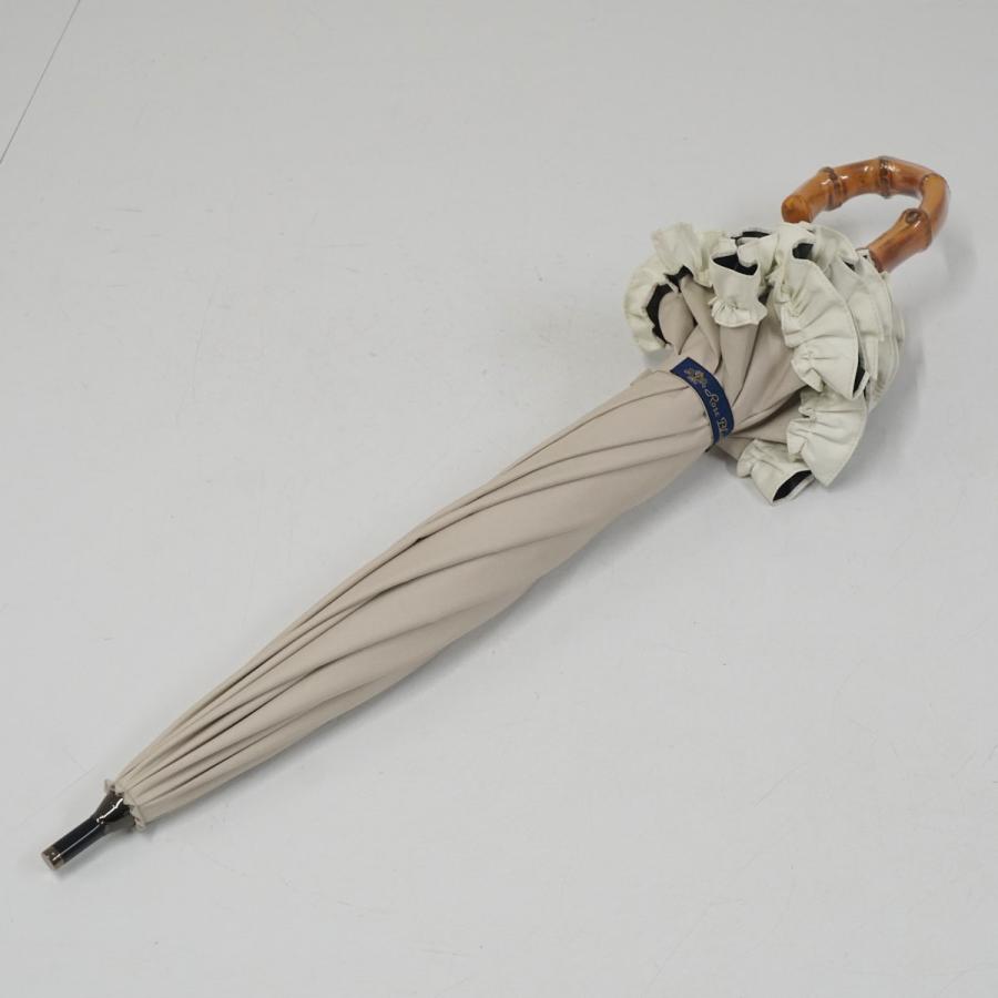 ロサブラン 日傘 芦屋ロサブラン 完全遮光日傘 USED美品 グレージュ