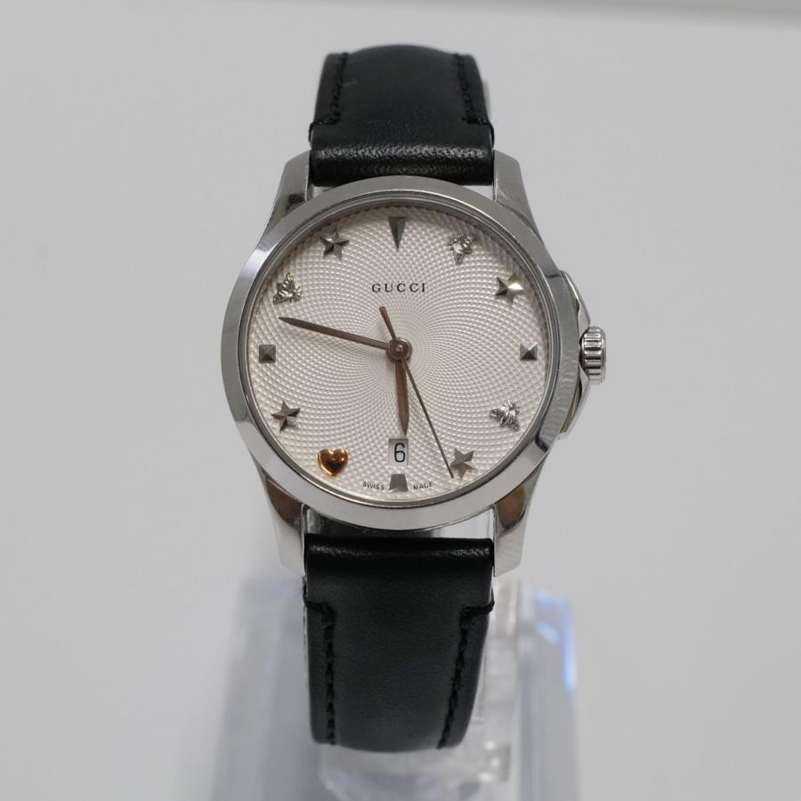 G-Timeless GUCCI Gタイムレス レディース 腕時計 USED超美品 スター 