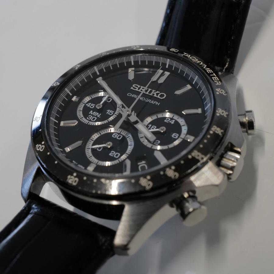 SEIKO SELECTION SBTR021 クロノグラフ メンズ腕時計 USED品 セイコー