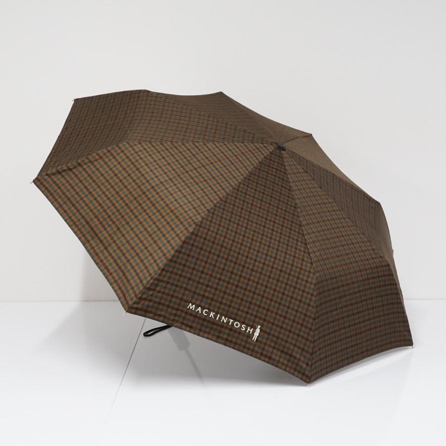 Mackintosh（マッキントッシュ） 折りたたみ傘 USED美品 ブラウン