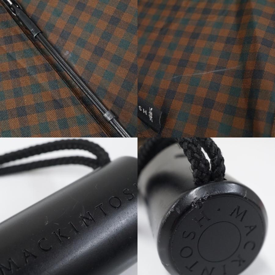 Mackintosh（マッキントッシュ） 折りたたみ傘 USED美品 ブラウン