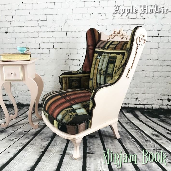 ドール チェア Mirjam Book・ミリヤム ブック ブライス サイズ 1/6