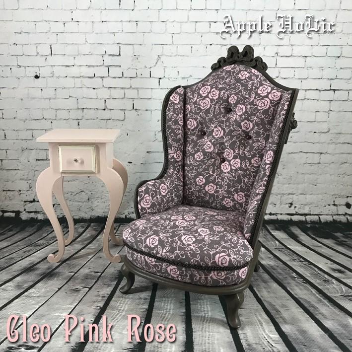 ドール チェア Cleo Pink Rose・クレオ ピンクローズ ブライス サイズ 1/6 ドール用 椅子｜witches-kitchen｜02