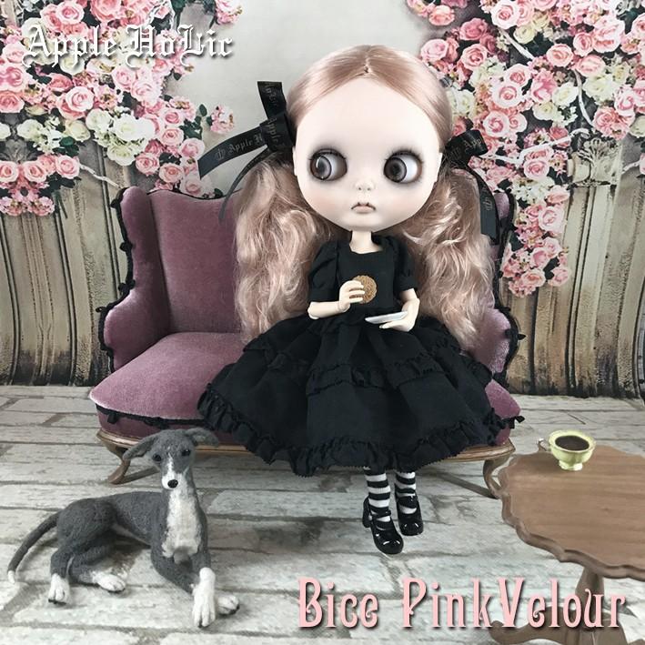 ドール チェア Bice Pink Velour・ビーチェ ピンク・べロア ブライス