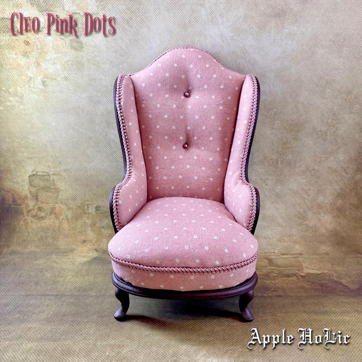 ドール チェア Cleo Pink Dots・クレオ ピンクドット ブライス ドール チェア Cleo Pink Dots・クレオ ピンクドット ブライス