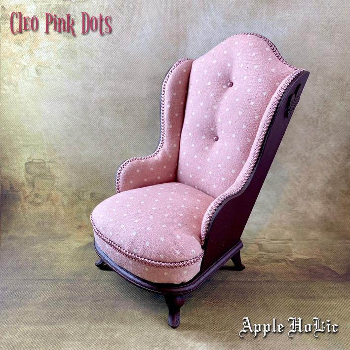 ドール チェア Cleo Pink Dots・クレオ ピンクドット ブライス ドール チェア Cleo Pink Dots・クレオ ピンクドット ブライス