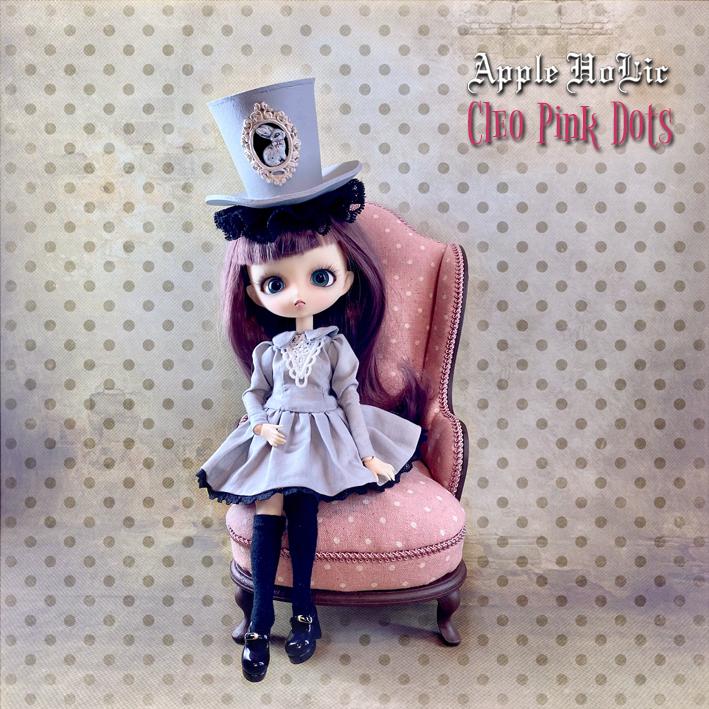 ドール チェア Cleo Pink Dots・クレオ ピンクドット ブライス ドール チェア Cleo Pink Dots・クレオ ピンクドット ブライス
