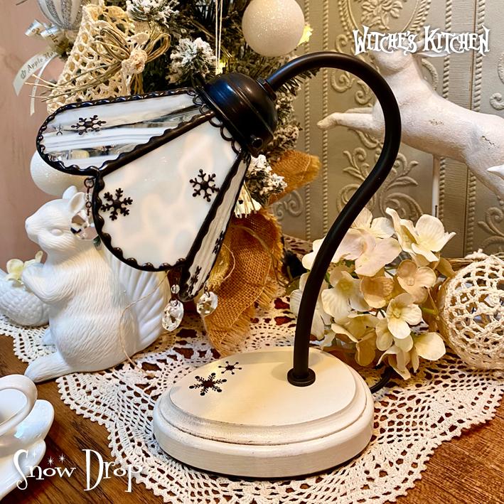 ステンドグラス ランプ テーブルランプ グースネックランプ 照明