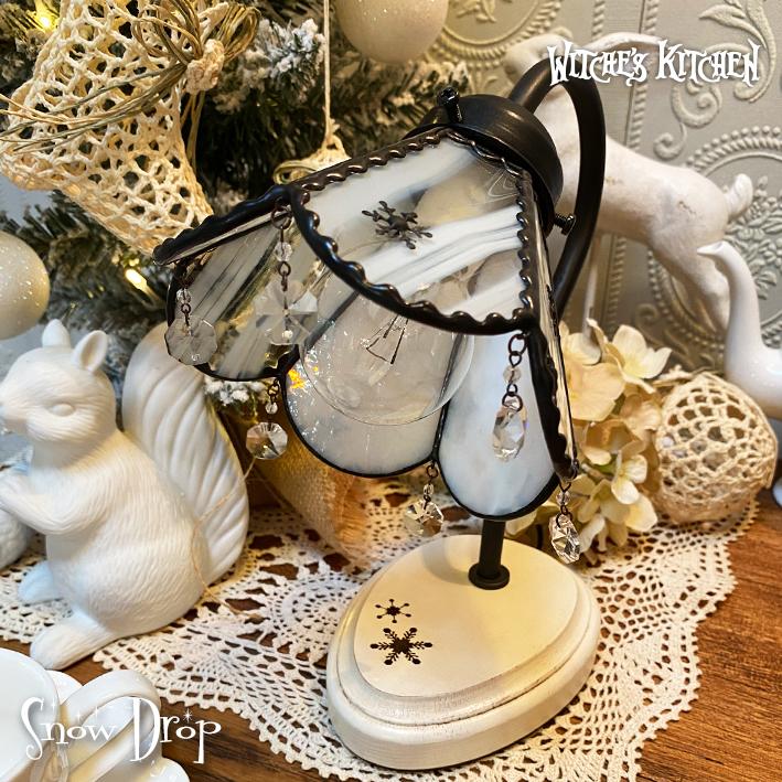 ステンドグラス ランプ テーブルランプ グースネックランプ 照明