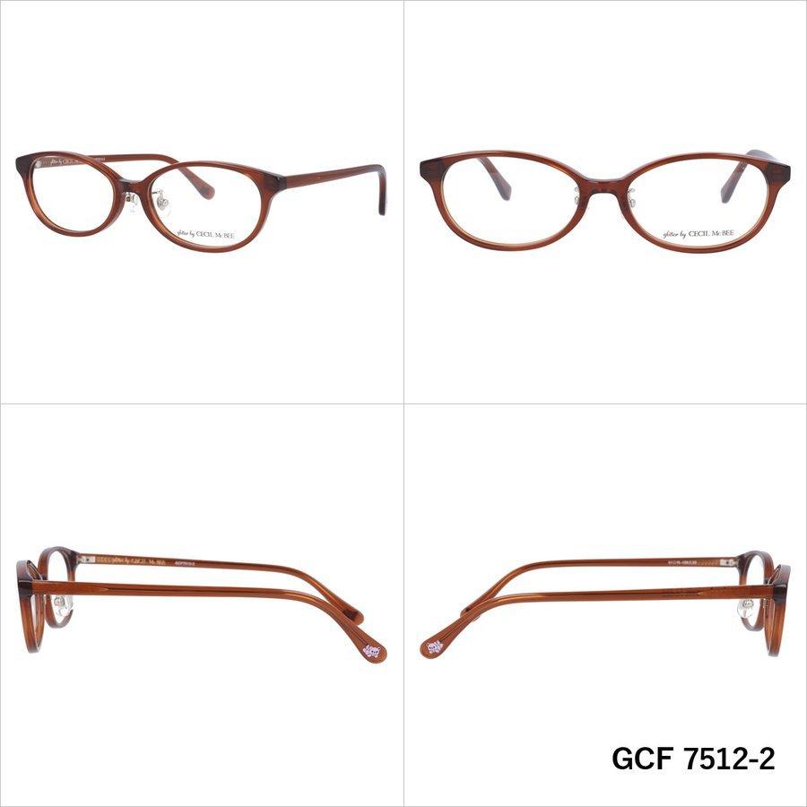 老眼鏡 グリッターバイセシルマクビー glitterbyCECILMcBEE リーディンググラス シニアグラス おしゃれ メガネ めがね GCF 7512 51 丸型 プレゼント｜with-glasses｜04