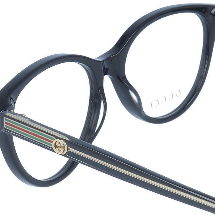 老眼鏡 グッチ gucci リーディンググラス シニアグラス おしゃれ メガネ めがね GG0379O 001 52 日本製 インターロッキングG シェリーライン プレゼント_8