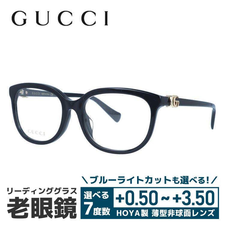 GUCCI - 老眼鏡 グッチ gucci 読みもの水呑み 年がしら水呑み かっこ良い 眼鏡 めがね アジアン相応う GG1075OA 001 54 ダブルG GGマーモント イタリア製 差し上げ物 メガネ、老眼鏡-ダイエット、健康-老眼鏡、シニアグラス