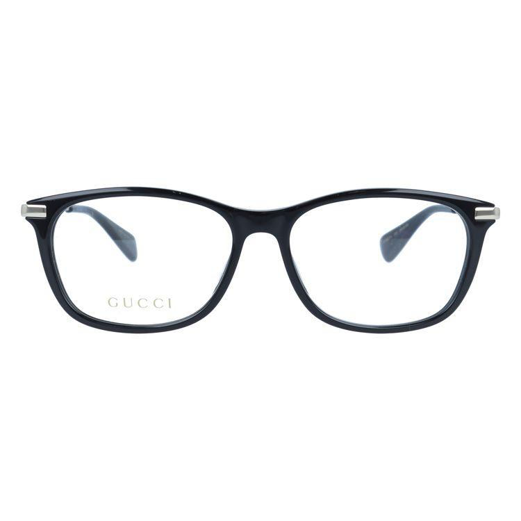 老眼鏡 グッチ  インターロッキングG リーディンググラス シニアグラス おしゃれ メガネ めがね GUCCI GG1061OA 1 54 ウェリントン  ビー（蜂）_2
