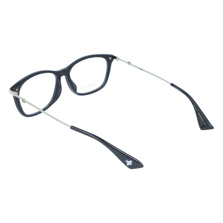 老眼鏡 グッチ  インターロッキングG リーディンググラス シニアグラス おしゃれ メガネ めがね GUCCI GG1061OA 1 54 ウェリントン  ビー（蜂）_5