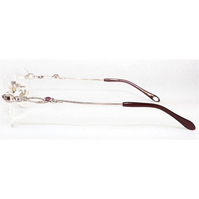 老眼鏡 マリ・ジュエリー MARI YAMAMOTO collection Mari Jewellery MJ-363B-PG2 52サイズ ルビー 天然石 プレゼント ギフト_2