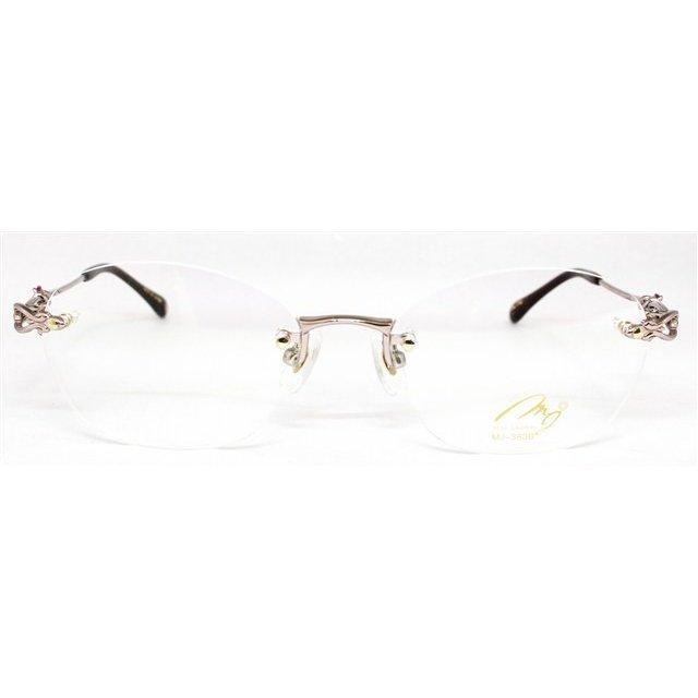 老眼鏡 マリ・ジュエリー MARI YAMAMOTO collection Mari Jewellery MJ-363B-PG2 52サイズ ルビー 天然石 プレゼント ギフト_4