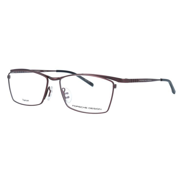 PORSCHE DESIGN - 老眼鏡 ポルシェ絵図面 読みもの水呑み 年がしら水呑み P8725 B 56 真四角 ベヨネッタ メンズ レディース 国内定まり品