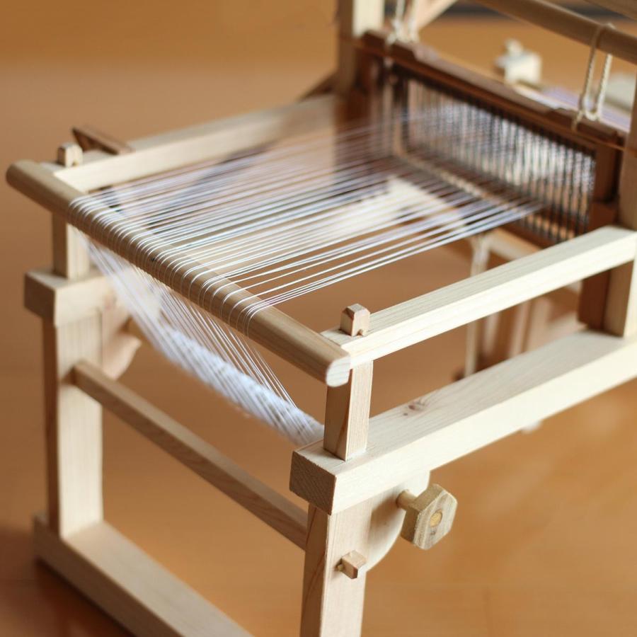 機織り機 手作り 木製 ミニチュア アンティーク 雑貨 1点もの : ウィズ