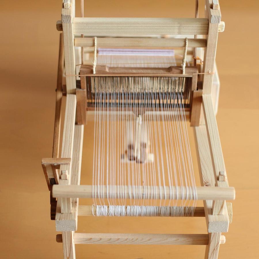 機織り機 手作り 木製 ミニチュア アンティーク 雑貨 1点もの : ウィズ