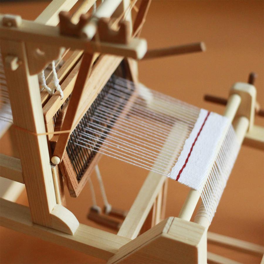 機織り機 手作り 木製 ミニチュア アンティーク 雑貨 1点もの : ウィズ