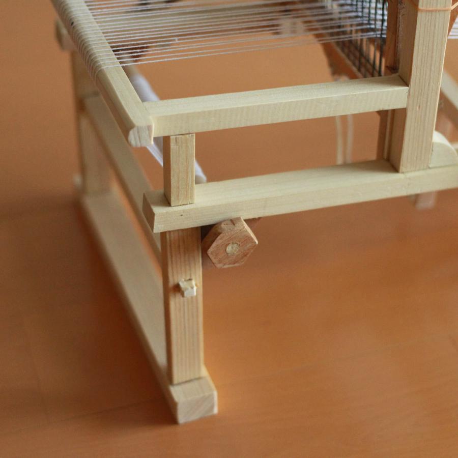 機織り機 手作り 木製 ミニチュア アンティーク 雑貨 1点もの : ウィズ