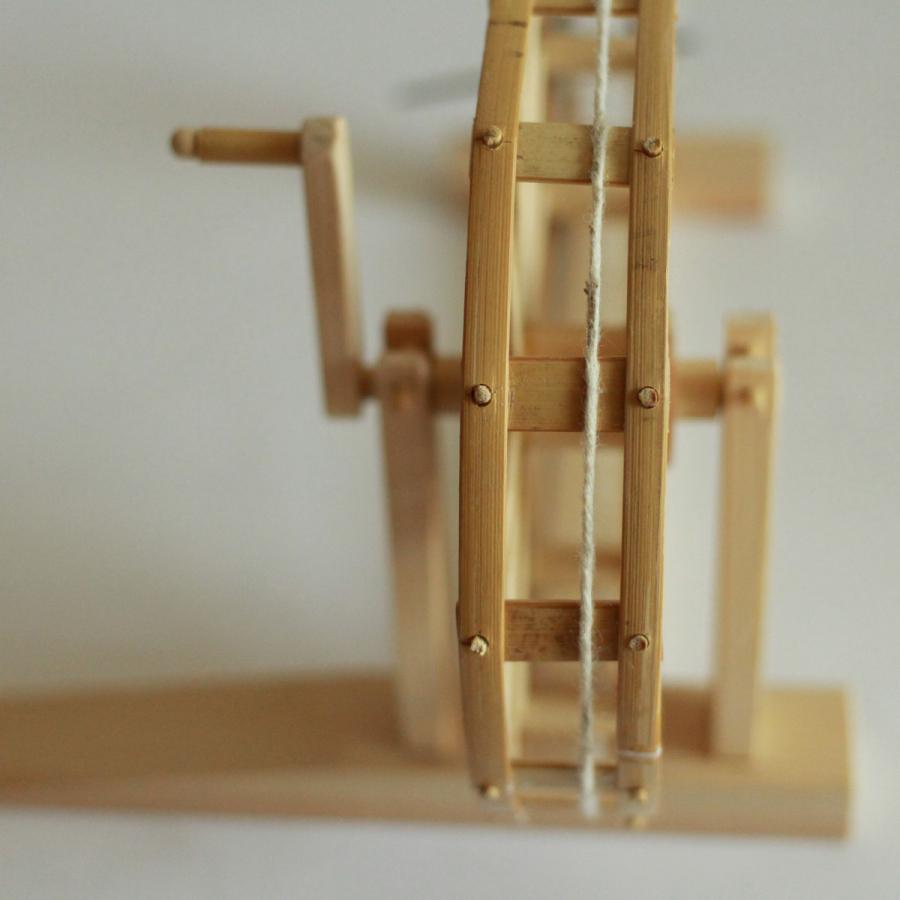 糸車 手作り 木製 ミニチュア 雑貨 1点もの : ウィズリーフヤフー