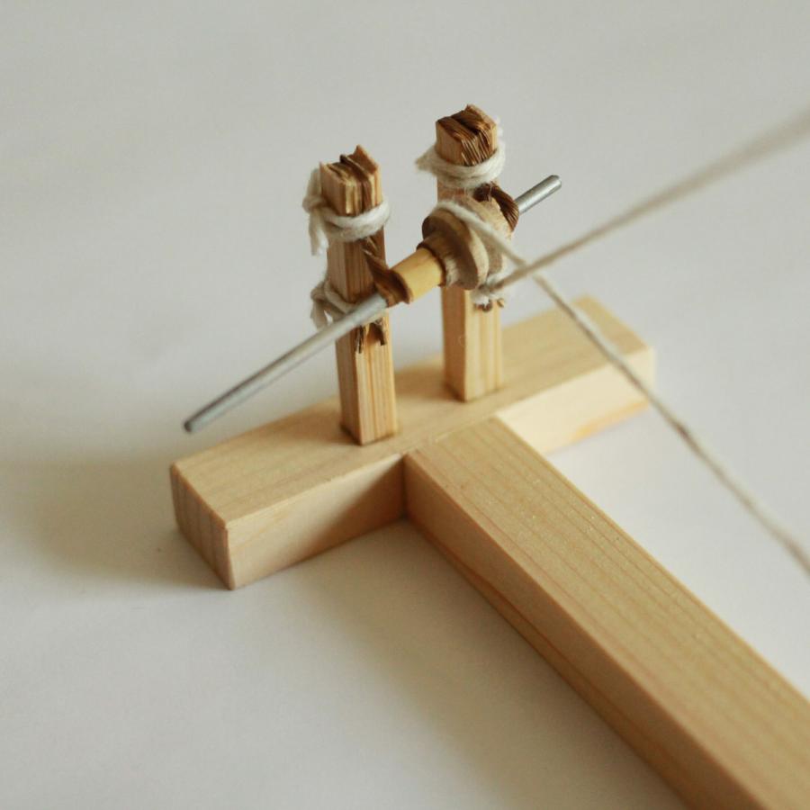 糸車 手作り 木製 ミニチュア 雑貨 1点もの : ウィズリーフヤフー