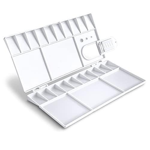ネット限定 広い 水彩パレット 絵の具パレット ２０色対応 絵の具 水彩 パレット Skyandwing 調色 プラスチックパレット 絵具 スペースが魅力 その他キッチン 日用品 文具 Www We Job Com