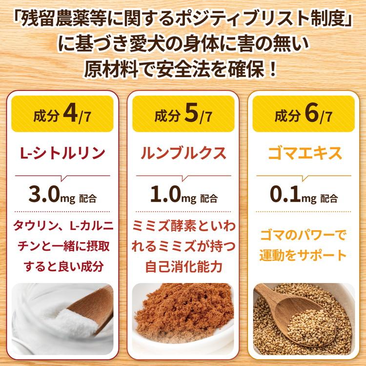 犬 心臓 サプリメント コエンザイムQ10 フランス海岸松 Ｌシトルリン Ｌカルニチン ルンブルクス末 ゴマエキス タウリン 心臓病 心筋症（毎日健心） |  | 05