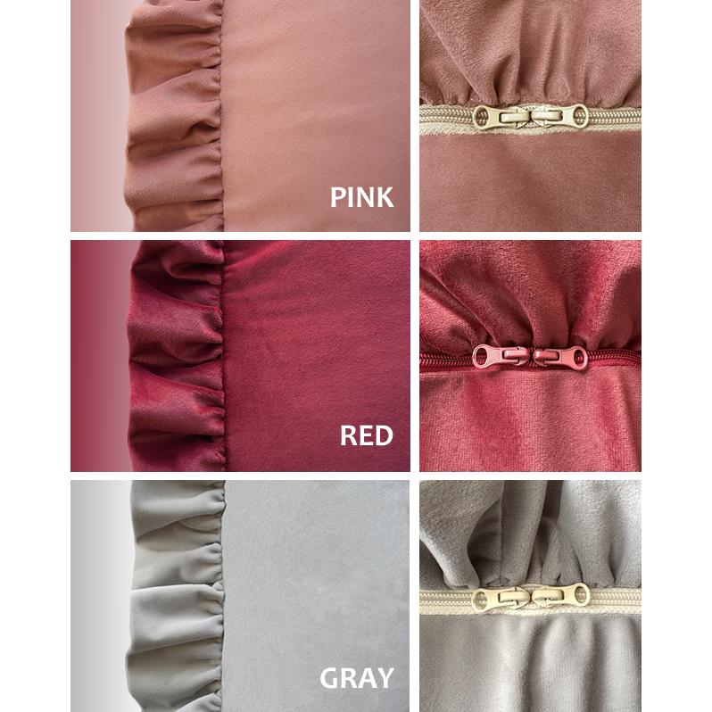 期間限定 収納袋 布団収納 毛布収納 正方形 フリル付き 座布団収納 ブランケット収納 洗える 収納カバー クッション 取っ手付き  b527【カバーのみの販売】 | With：）SOFA | 15