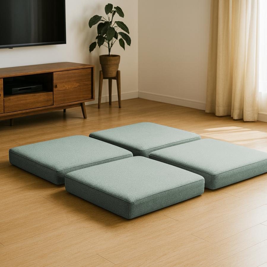 With：）SOFA（ウィズソファ） フロアクッション 座布団4枚セット