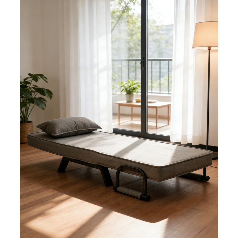 ソファベッド コンパクト 幅60cm 14段階リクライニング カバーリング仕様 脚収納式 さらさら生地 1人用 ソファ 1人掛け 省スペース msb60 | With：）SOFA | 08