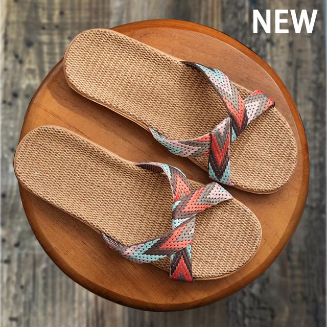 ルームシューズ 麻スリッパ 春夏用 室内 サンダル 部屋用 ベランダ 軽い スリッパ リネン 軽量 レディース メンズ 室内履き 洗える 来客用 msp1 |  | 25