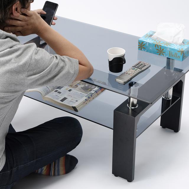 ら*け様 ガラスローテーブル& 2人掛けソファ ら*け様 ガラスローテーブル& 2人掛けソファ ガラスローテーブル&