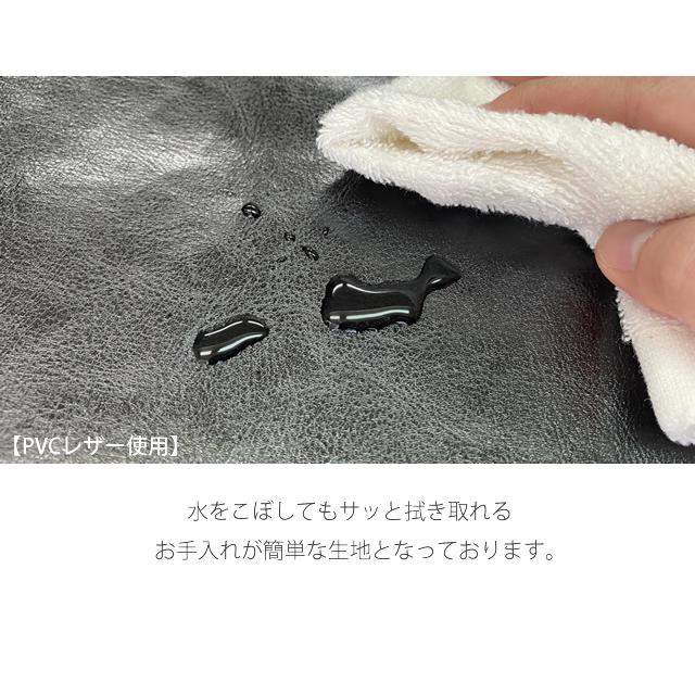 ソファ 2人掛け 木肘 コンパクト PVCレザー｜座面かため 二人用 ソファー vn001-2p | With：）SOFA | 17
