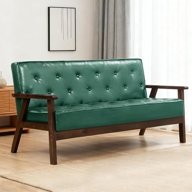 With：）SOFA（ウィズソファ） 爆買 ソファ ソファー 3人掛け 木肘 木