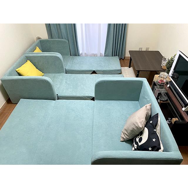 With：）SOFA（ウィズソファ） ソファーベッド 1人掛け コンパクト