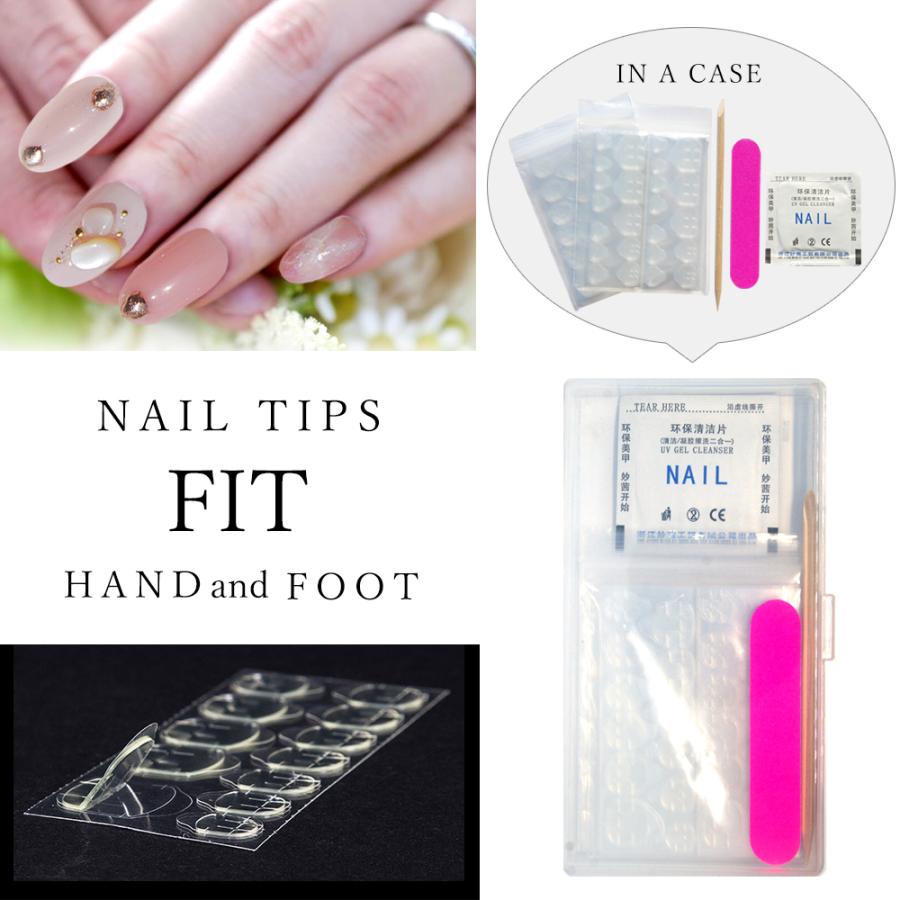 ジェルネイル ハンド フット用キット ネイルチップ装着用シール 2 030 1 With The Wind 通販 Yahoo ショッピング