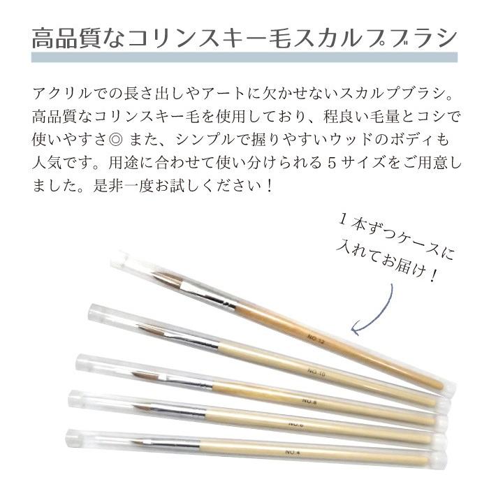 スカルプチュア オーバル コリンスキー ブラシImpact 3本セット 新品 スカルプチュア オーバル コリンスキー ブラシImpact 3本セット 新品