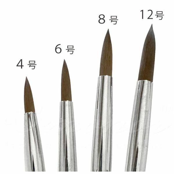 【新品未使用】　2本セット　ネイル　アクリル　スカルプ　ブラシ t-0221_01.jpg