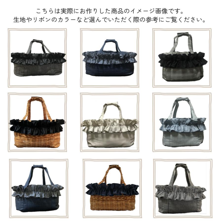 犬 バッグ おしゃれ かわいい フリル 3way ペット 猫 キャリーバッグ ドライブ シニア ベッド 肩掛け リボン 小型犬 ショルダー ハンドメイド 通院 受注生産_15