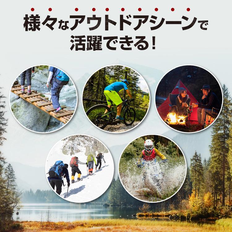 自転車・通勤・散歩に！水を弾くあったか手袋。スマホ操作OK | withBambi | 17