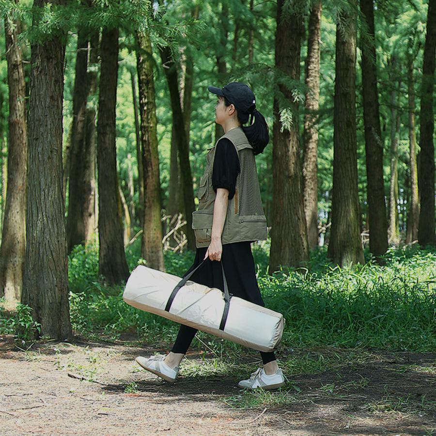 イグニオ 2ルーム型テント ドームテント 4人用 キャノピー キャンプ