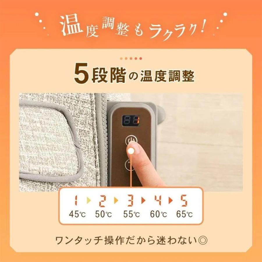 パネルヒーター 足元 折りたたみ デスク下 こたつ ワイド 省エネ 節電